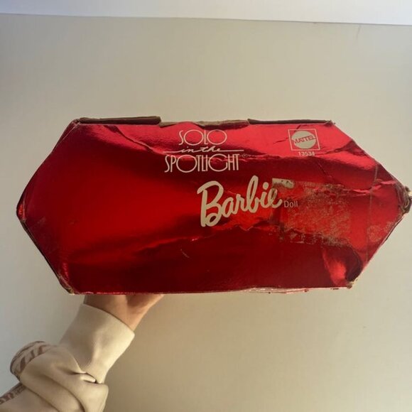 VINTAGE 1994 SOLO IN THE SPOTLIGHT BARBIE DOLL MATTEL NEW - Damaged box see pics - Picture 5 of 9